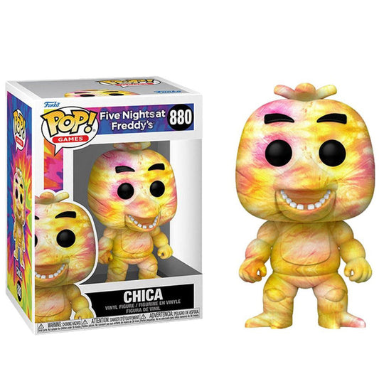 Funko Pop! Five Nights at Freddy’s (FNAF) Tie-Dye Chica 880 + Free Protector