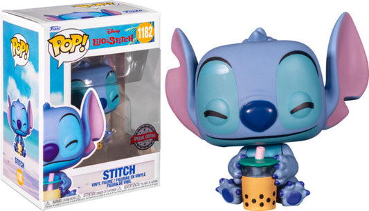 Funko Pop! Disney Lilo & Stitch - Stitch 1182 Special Edition + Free Protector