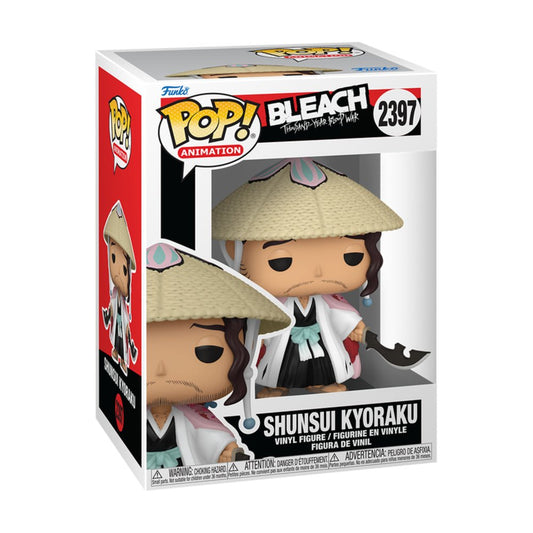 Funko Pop! Bleach Thousand-Year Blood War - Shunsui Kyoraku 2397 Figure + Pop Protector