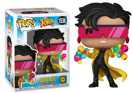 Funko Pop! Marvel X-Men ‘97 - Jubilee 1536 CHASE Figure + Pop Protector