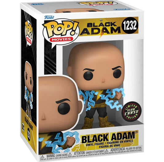 Funko Pop! DC Black Adam 1232 GLOW CHASE + Free Protector