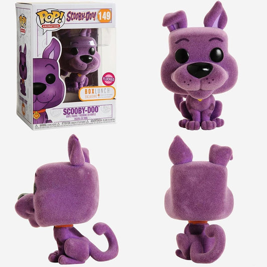 Funko Pop! Scooby-Doo 149 Purple Flocked BoxLunch Exclusive + Protector