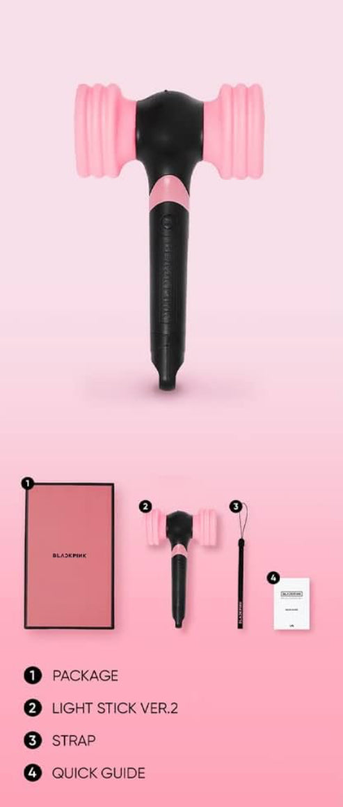 K-pop Blackpink Official Lightstick Ver. 2 – PoP Topic