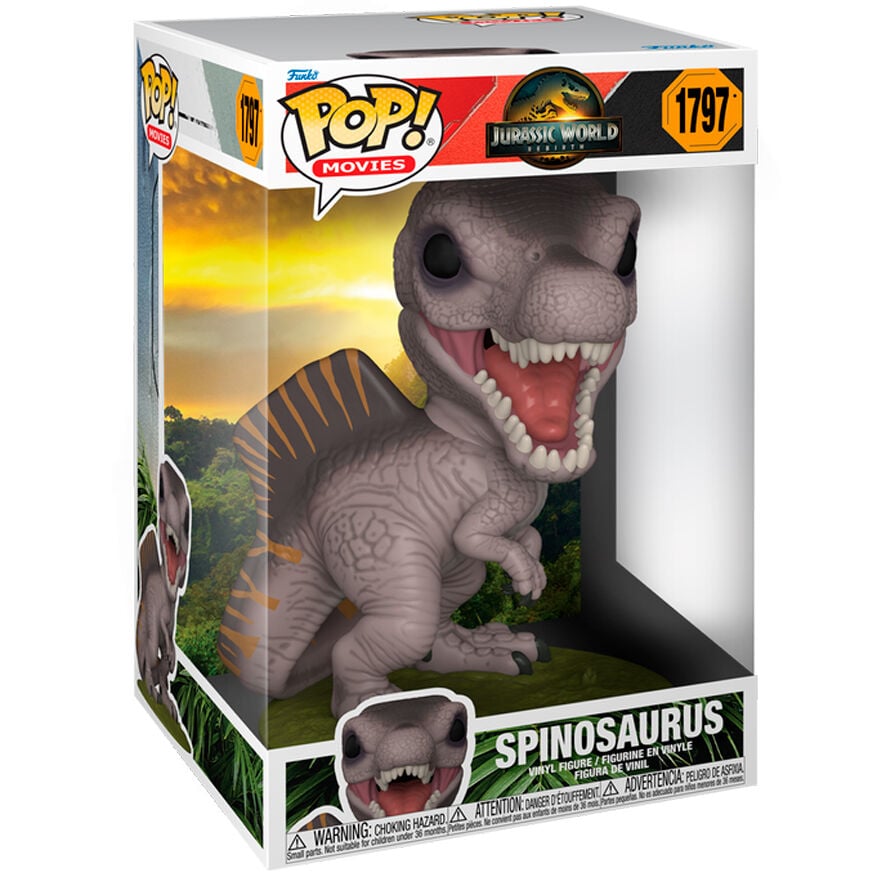 Funko Pop! Jurassic World Rebirth - Spinosaurus 1797 10-Inch Figure