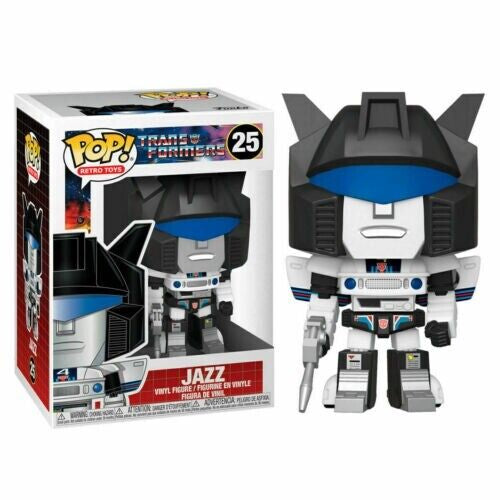 Funko Pop! Transformers Jazz 25 + Free Protector