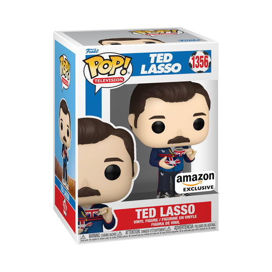 Funko Pop! Ted Lasso 1356 Amazon Exclusive + Free Protector