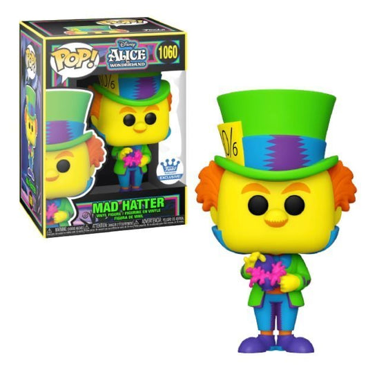 Funko Pop! Disney Alice in Wonderland Mad Hatter 1060 Funko Shop Exclusive (VAULTED) + Free Protector