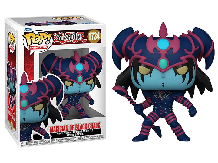 Funko Pop! Yu-Gi-Oh! Magician of Black Chaos 1734 + Free Protector