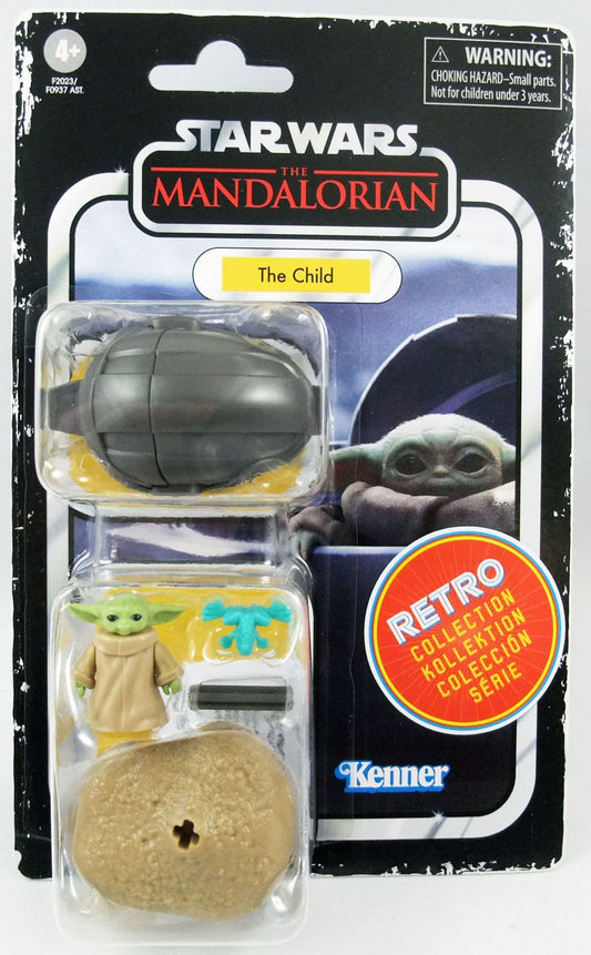 Star Wars: The Mandalorian - The Vintage Retro Collection The Child 3.75-Inch Collectible Action Figure