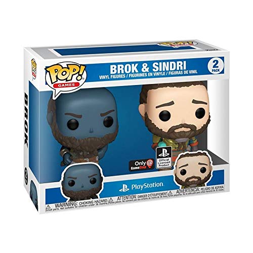 Funko Pop! PlayStation Brok & Sindri GameStop Exclusive 2 Pack Figure Set