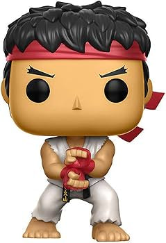 Funko Pop! Street Fighter Ryu 192 (Special Attack) Toys R Us Exclusive + Pop Protector (VAULTED)