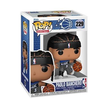Funko Pop! NBA Orlando Magic Paolo Banchero 229 Figure + Pop Protector