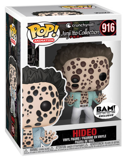 Funko Pop! Junji Ito Collection - Hideo 916 BAM Exclusive Figure + Pop Protector