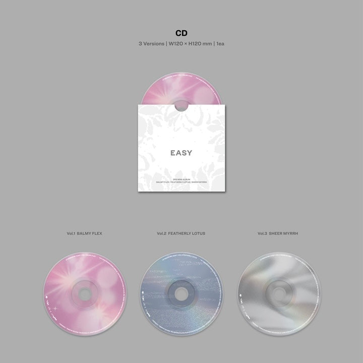 K-pop Le Sserafim - 3rd Mini Album (Easy) Vol. 3 (Sheer Myrrh) Ver.
