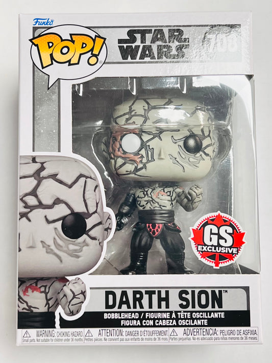 Funko Pop! Star Wars Darth Sion 708 GameStop Exclusive + Free Protector