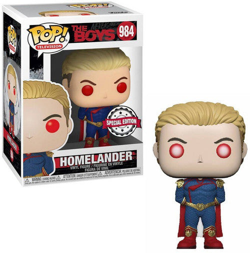 Funko Pop! The Boys Homelander 984 Special Edition + Free Protector (VAULTED)