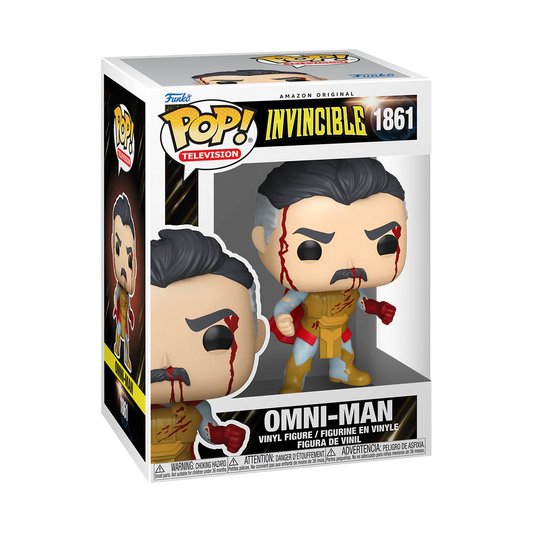 Funko Pop! Invincible - Omni-Man 1861 Figure + Pop Protector