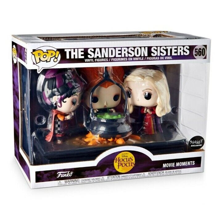Funko Pop! Disney Hocus Pocus - The Sanderson Sisters: Winifred / Sarah / Mary Spirit Halloween Exclusive