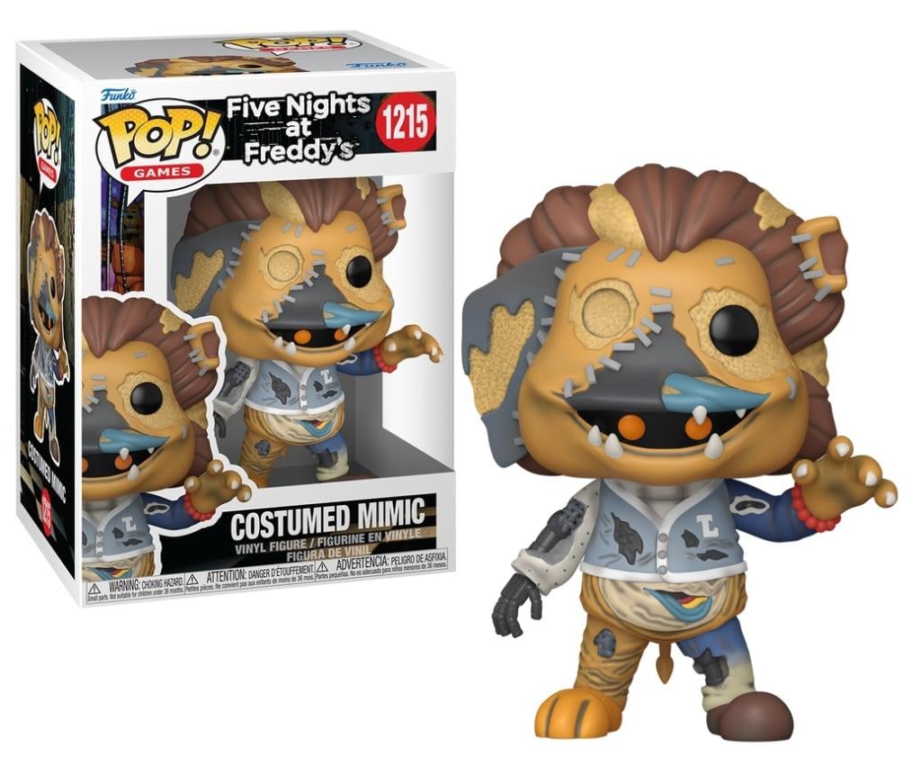 Funko Pop! Five Nights at Freddy’s (FNAF) - Costumed Mimic 1215 Figure + Pop Protector