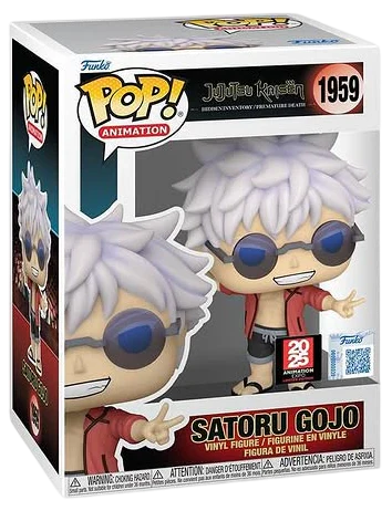 Funko Pop! Jujutsu Kaisen - Satoru Gojo 1959 2025 Animation Expo Exclusive Funko Special Edition + Pop Protector