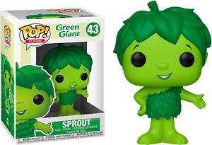 Funko Pop! Green Giant - Sprout 43 Figure + Pop Protector