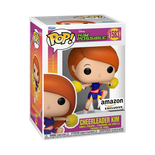 Funko Pop! Disney Kim Possible - Cheerleader Kim 1583 Amazon Exclusive Figure + Pop Protector