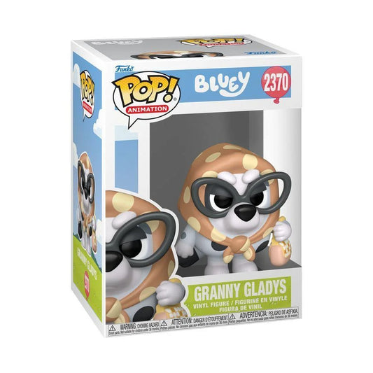 Funko Pop! Bluey - Granny Gladys 2370 Figure + Pop Protector