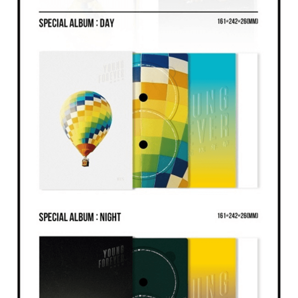 K-POP BTS SPECIAL ALBUM - YOUNG FOREVER (DAY VERSION)