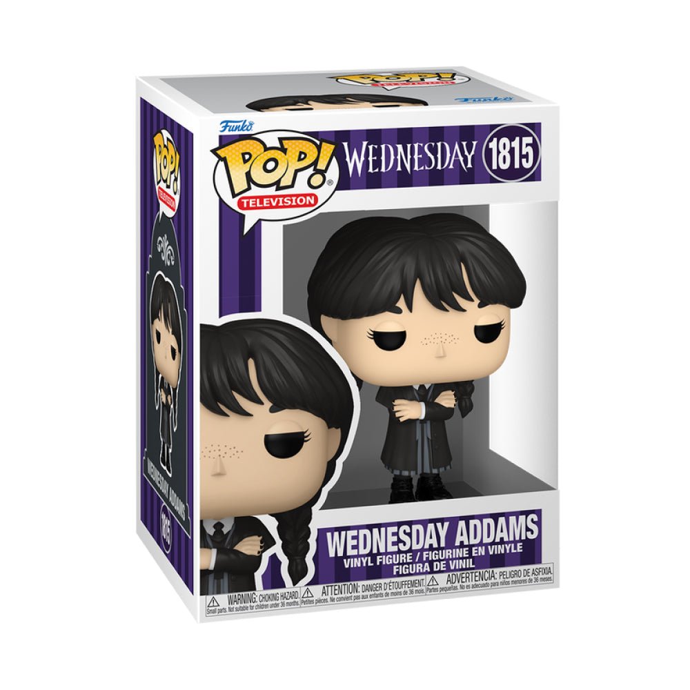 Funko Pop! Wednesday Addams 1815 Figure + Pop Protector