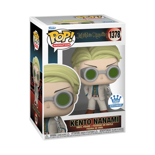 Funko Pop! Jujutsu Kaisen Kento Nanami 1378 Funko Shop Exclusive +  Protector