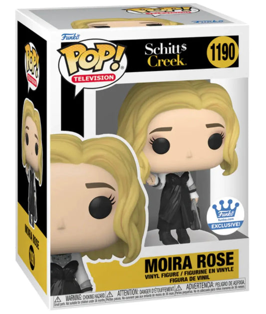 Funko Pop! Schitts Creek Moira Rose 1190 Funko Shop Exclusive + Free Protector