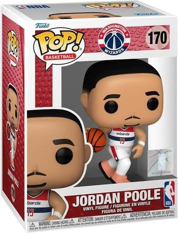 Funko Pop! NBA Washington Wizards - Jordan Poole 170 + Free Protector