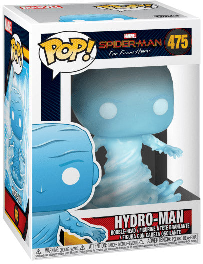 Funko Pop! Marvel Spider-Man Far From Home : Hydro-Man 475 (VAULTED) + Pop Protector