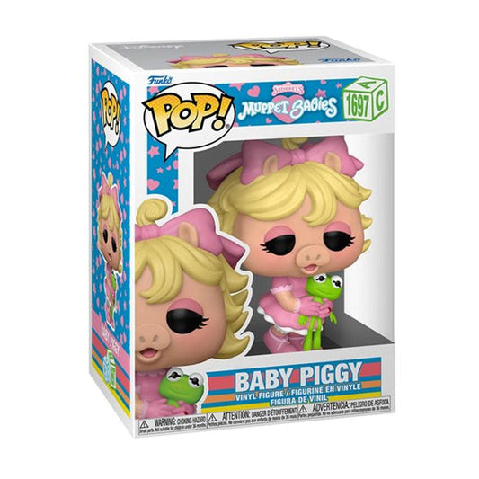 Funko Pop! Disney The Muppets : Muppet Babies - Baby Piggy 1697 Figure + Pop Protector