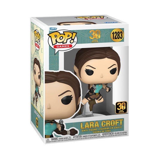 Funko Pop! Tomb Raider 30th Anniversary - Lara Croft 1283 Figure + Pop Protector