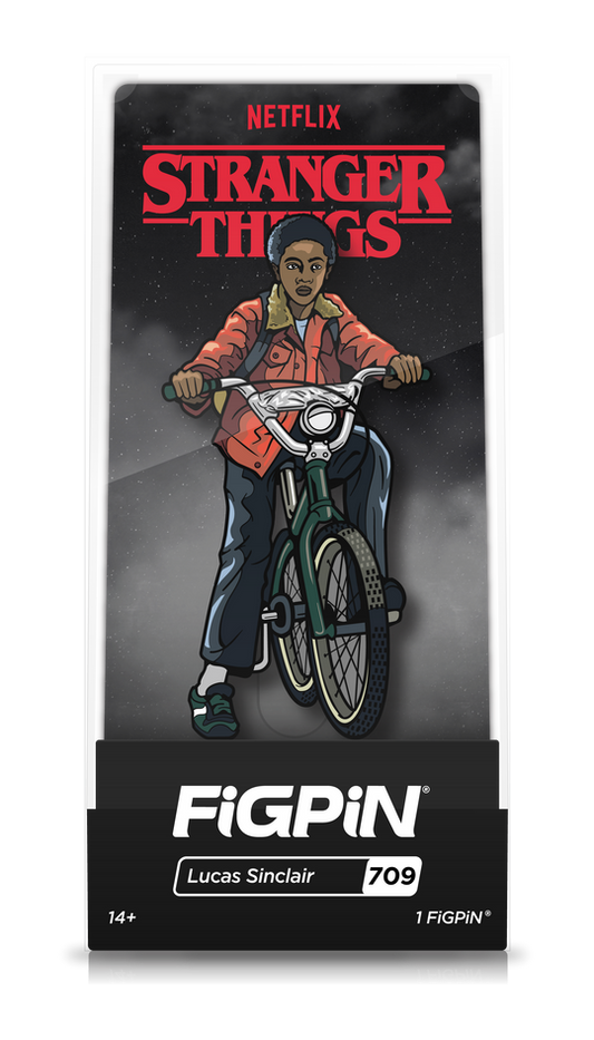 FiGPiN Strangers Things Lucas Sinclair (#709) LE 1000 Exclusive