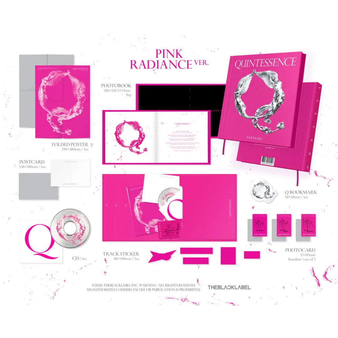 K-POP TAEYANG - QUINTESSENCE (2 VERSIONS)