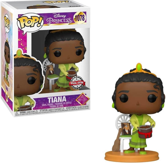 Funko Pop! Disney Ultimate Princess Celebration - Tiana 1078 Special Edition + Free Protector