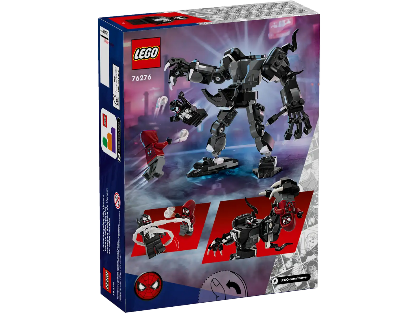 Marvel Spider-Man : Venom Mech Armor vs. Miles Morales 76276 Official LEGO Set
