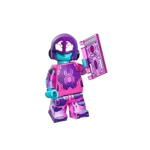 New Official Spider-Byte LEGO Minifigures Spider-Man Across the Spider-Verse 71050 (No Box mini figure)