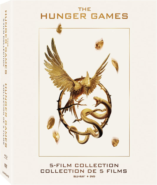 Hunger Games – 5-Film Collection (Blu-ray + DVD) – Brand New / Factory Sealed