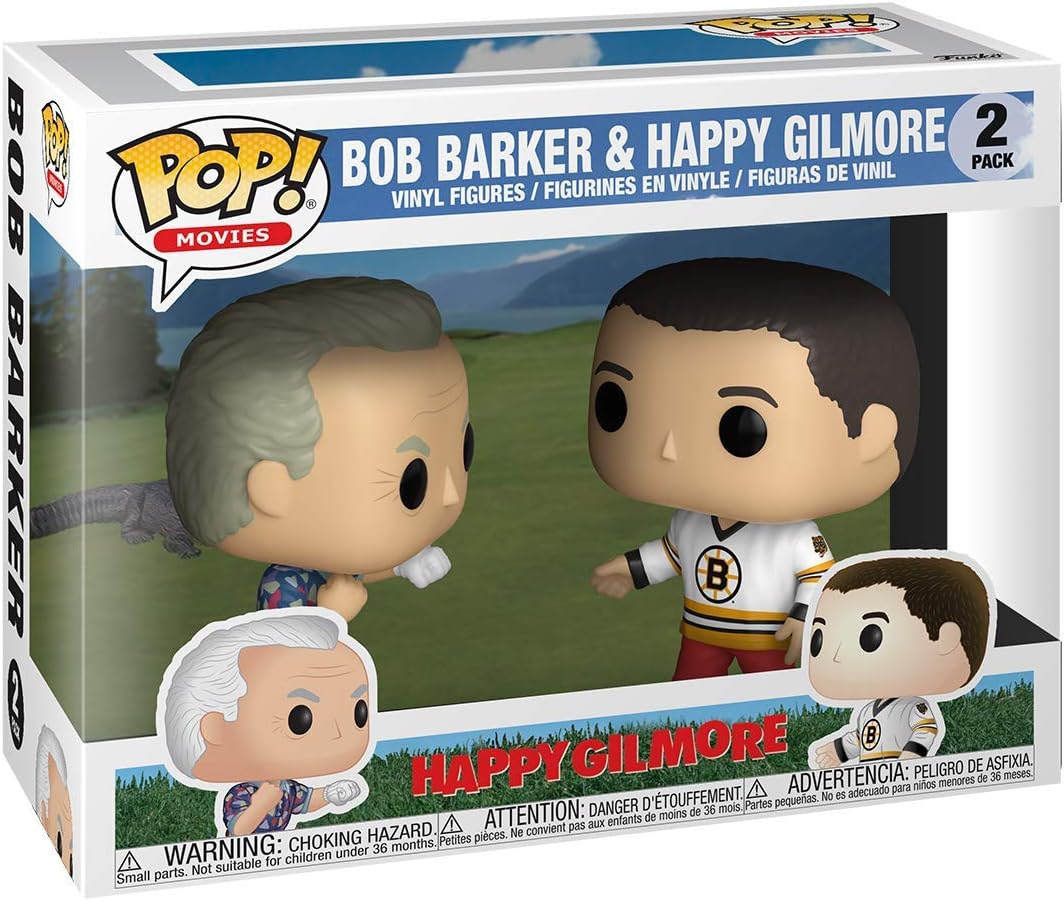 Funko Pop! Movies: Happy Gilmore - Happy and Bob Barker 2-Pack
