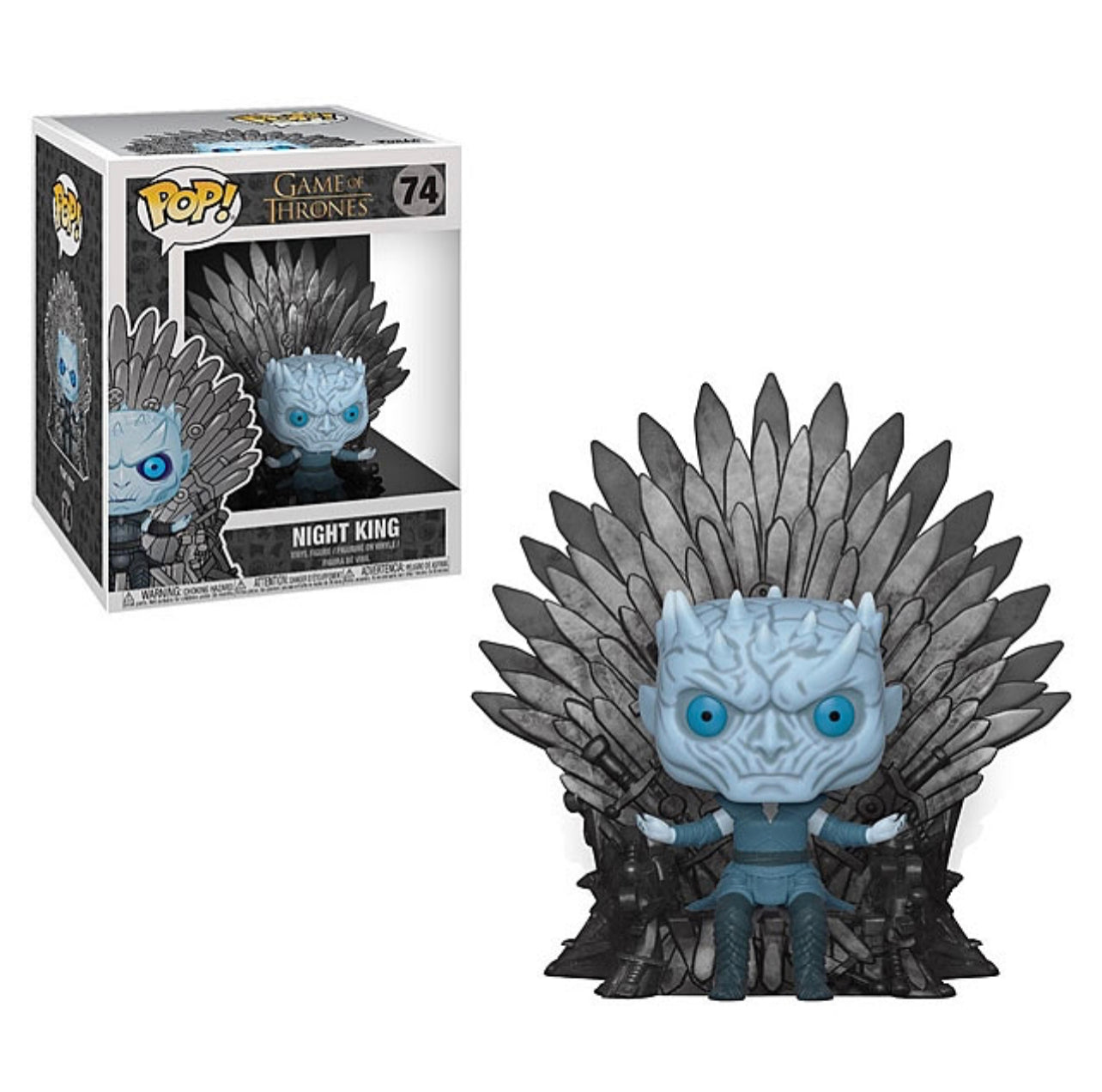 Funko Pop! Game of Thrones Night King (Iron Throne) 74 6-Inch Figure