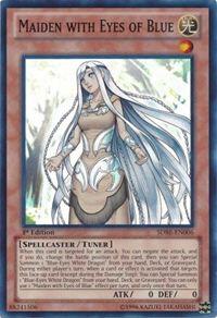 Maiden with Eyes of Blue - Structure Deck: Saga of Blue-Eyes White Dragon (SDBE)