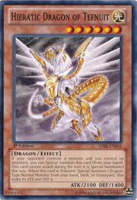 Hieratic Dragon of Tefnuit - Structure Deck: Saga of Blue-Eyes White Dragon (SDBE)