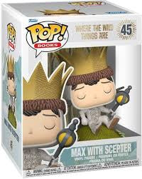 Funko Pop! Books - Where The Wild Things Are - Max with Scepter 45 Figure