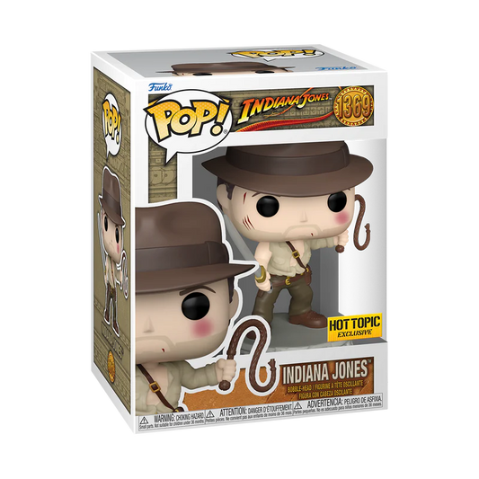 Funko POP! Movies: Indiana Jones #1369 - Hot Topic Exclusive + PROTECTOR!