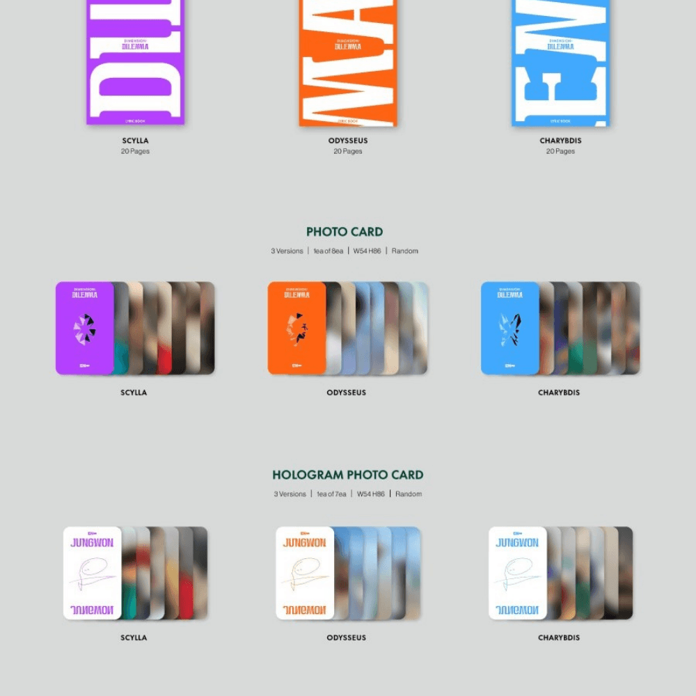 K-pop Enhypen - Vol. 1 (Dimension : Dilemma) Charybdis Ver. Album