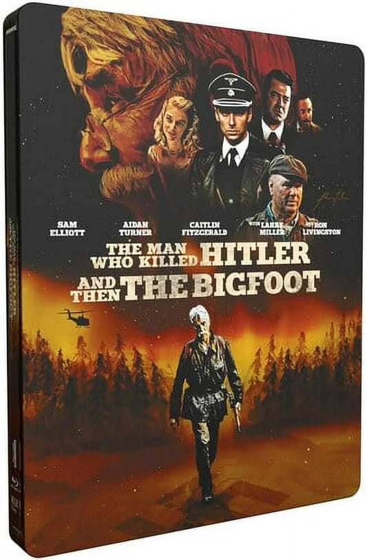 The Man Who Killed Hitler and Then The Bigfoot (4k Ultra HD + Blu-Ray) STEELBOOK