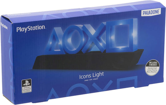 Playstation PS5 Icons Light with 3 Light Modes Music Reactive Game Room Lighting